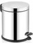 Pedallı Çöp Kovası Paslanmaz (Krom) 3 Lt 1