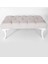 Gema Hünkar Puf Bench Krem 90 Cm. 1. Sınıf Silinebilir  Kumaş 1