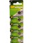 GP189-C5 LR54 Alkalin Düğme Pil 5'li Paket 1