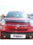 Fiat 500L Ön Kaput Koruyucu Rüzgarlık Deflektör Akrilik ABS 4mm Parlak Siyah 2015 ve Sonrası 4