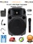 VPX-15 DC 15 inch 1200 Watt Taşınabilir Hoparlör Sistemi 1