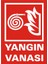 Yangın Vanası 2.6 mm PVC Uyarı Levhası 25 x 35 cm 1