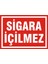 Sigara İçilmez 2.6 mm PVC Uyarı Levhası 25 x 35 cm 1
