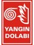 Yangın Dolabı (Kendinden Yapışkanlı Etiket) 17,5 x 25 cm 1