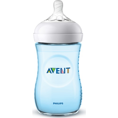 Philips Avent Natural PP Biberon 260 ml 1ay+ Mavi SCF035/17