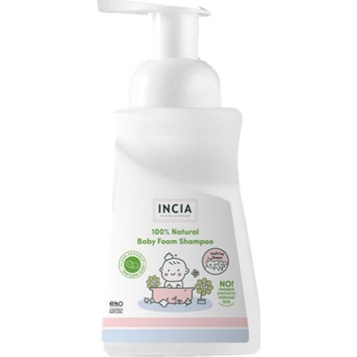 Incıa Doğal Bebek Köpük Şampuanı 200ML