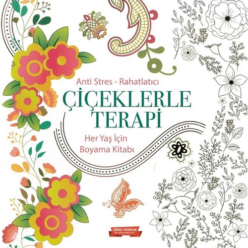 Mandala Ciceklerle Terapi Her Yas Icin Boyama Kitabi Kitabi