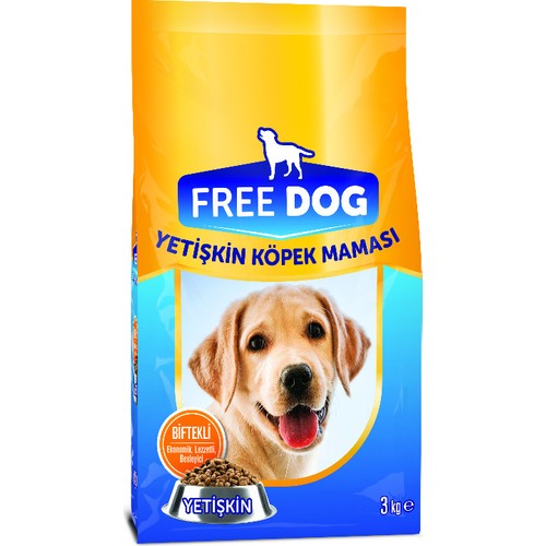 Free Dog Kopek Mama Biftek Yetiskin 3 Kg Fiyati