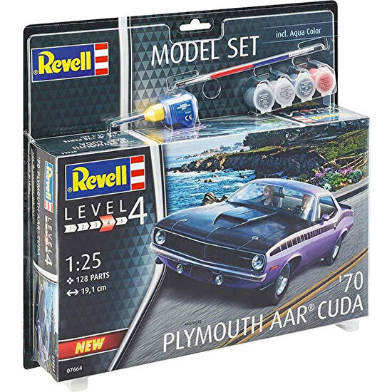 Revell Maket Model Set 70 Aar Cuda VBA67664