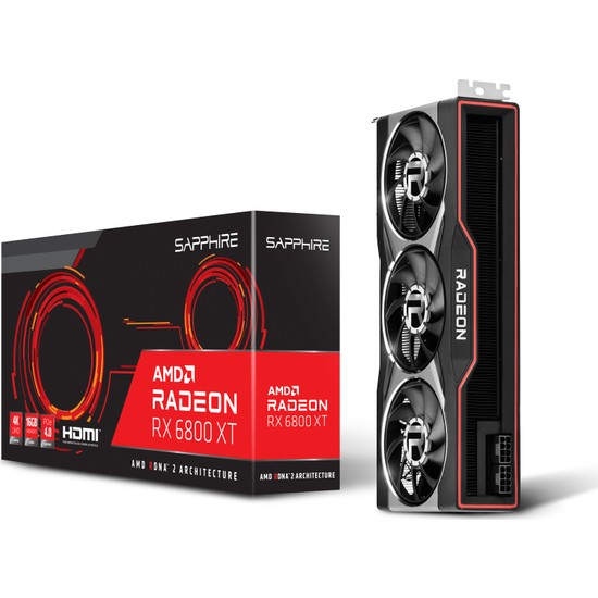 Sapphire Radeon RX 6800 XT 16GB 256Bit GDDR6 PCI-Express 4.0 Ekran Kartı 21304-01-20G