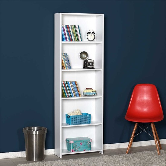 Adore Mobilya 5 Raflı Kitaplık Beyaz Fiyatı Taksit Adore Mobilya 5 Raflı Kitaplık Beyaz Fiyatı Taksit