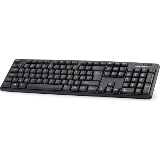 Hadron HD859 Kablolu Türkçe F Klavye Ergonomik Tasarım ve Kare Tuş Formu ile Ev Ofis İçin