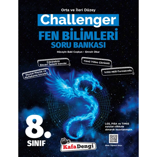 Kafa Dengi Yayınları 8.Sınıf Challenger Fen Bilimleri Soru Bankası