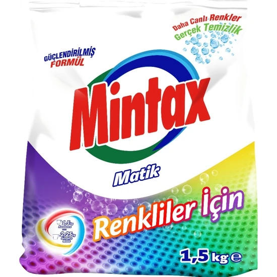 Mintax Matik Renkliler İçin 1.5 kg
