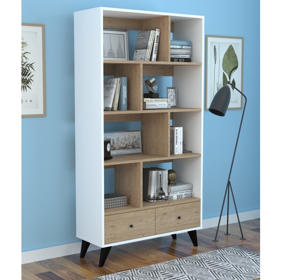 Tocco 1060 Semanur 8 Raflı 2 Çekmeceli Lüx Dekoratif Fiyatı