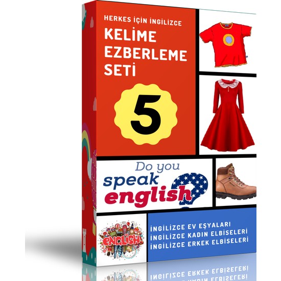 İngilizce Kelime Ezberleme Modüler Kitap Seti-5