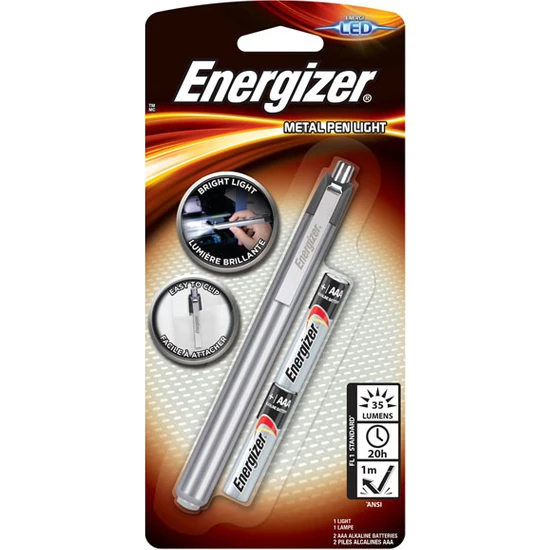Energizer Enr Fl Penlite +2AAA Kalem Fener