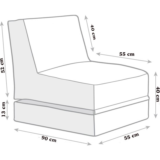 Earmut Siesta Açılır Koltuk Yatak Siyah Fiyatı Taksit Seçenekleri