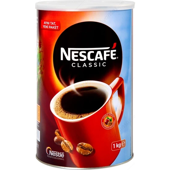 Nestle Nescafe Classic Teneke 1 kg