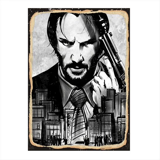 Tablomega John Wick Modern Mdf Tablo