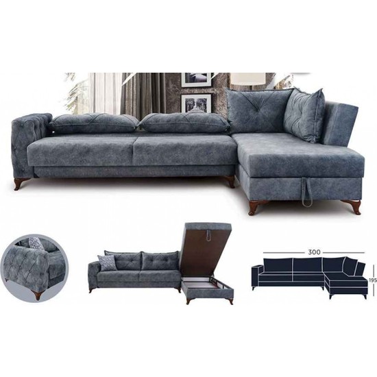 Heka Home Inci Köşe Koltuk Takımı Fiyatı Taksit Seçenekleri