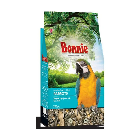 Bonnie Parrot Papağan Yemi 700gr