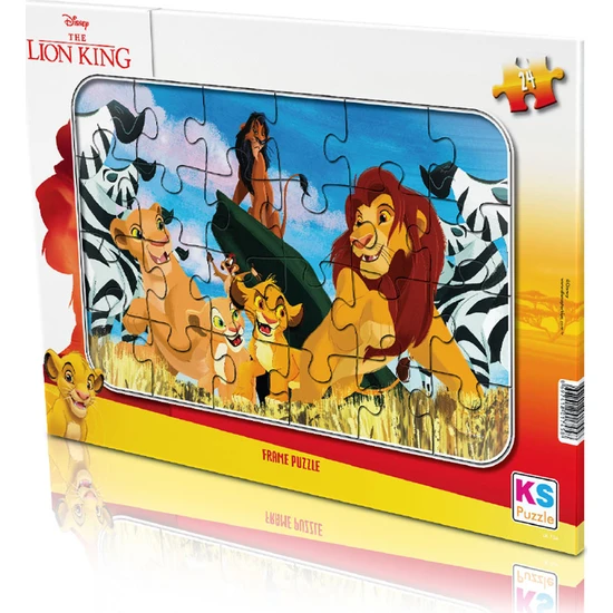 KS Games  Lion King Frame Puzzle 24 Parça LK704