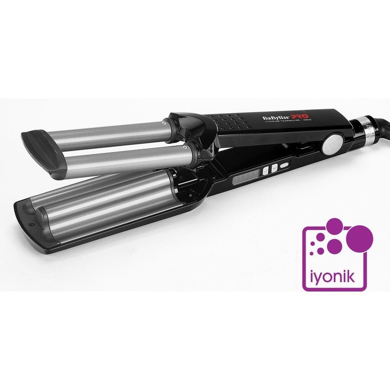 Babyliss Titanium 19 mm Bukle Maşası 150-210°C Isı Kontrolü ile Ultra Hızlı Isınma Teknolojisi