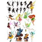 Reysa Tasarım Peri Sticker Set-3 19 Parça Telefon, Tablet, Defter, Laptop Sticker
