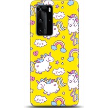 Noprin Huawei P40 Pro Kılıf Hd Baskılı Kılıf - Followed Institution 0559