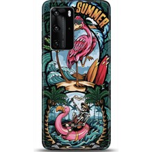 Noprin Huawei P40 Pro Kılıf Hd Baskılı Kılıf - Followed Institution 0003