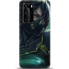 Noprin Huawei P40 Pro Kılıf Hd Baskılı Kılıf - Followed Institution 0348