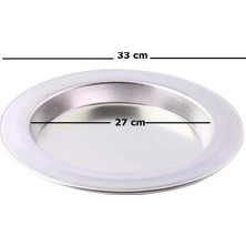 Hit Dükkan Künefe Kadayıf Pişirme Tabağı Künefe Tepsisi 27CMX33CM