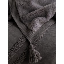 Apricitas Home Moneda Triko Çift Kişilik Yatak Örtülü Nevresim Seti