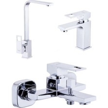 Penta Loya Serisi Banyo Bataryası, Lavabo ve Eviye Bataryası 444444