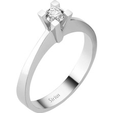 Sirius Pırlanta G Renk 0,24 Karat Pırlanta Tektaş Yüzük 0415R0079