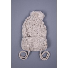 Baby Hola Babyhola Triko Ponponlu Bağlamalı Kız Erkek Bebek Yenidoğan 0-3 Ay Bere 0946-1