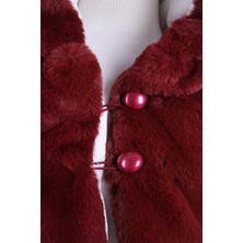 Baby Hola Babyhola Kız Bebek Çocuk Pamuk Astarlı Külah Kapüşonlu Peluş Kaban Kışlık 13622