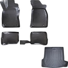 Friemats Vw Passat 3b B5 3D Havuzlu Paspas +3d Bagaj Havuzu Paspası Siyah Renk 1996-2005 Arası Friemats Marka