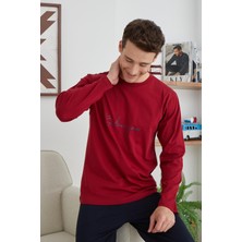 Kly Pijama Kly 6005 Sıfır Yaka Orta Kalın Pijama Takım