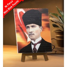 Fotomcity Atatürk Tasarımlı LEGO Blok Puzzle