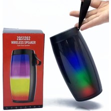 Qoovi Taşınabilir Bluetooth Hoparlör Usb-Sd-Bluetooth ZQS1202