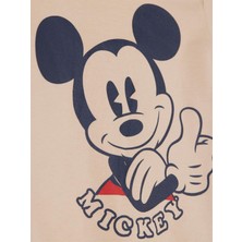 Mickey Mouse Lisanslı Erkek Bebek 3'lü Set 21456