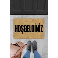 Evaşk Kapı Önü Paspası Vinil Kaymaz Tabanlı