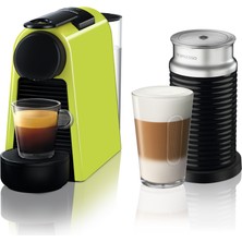 Nespresso D35 Essenza Mini  Yeşin Kahve Makinesi ve Süt Köpürtücü Aksesuar