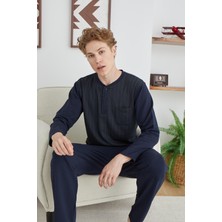 Kly Pijama Kly 8003 Midi Yaka Pijama Takım