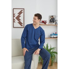 Kly Pijama Kly 8022 V Yaka Pijama Takım