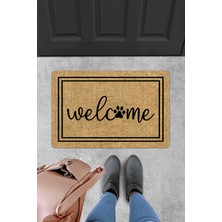 Evaşk Kapı Önü Paspası Vinil Kaymaz Tabanlı