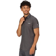 Regatta Kioga Iı Erkek Polo Yaka Gömlek- Gri