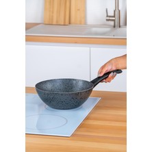 Acar Glory Gri Wok Tava 24 cm